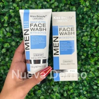 Kiss Beauty MEN Daily Ultra Face Wash with Scrub – Limpiador Facial Exfoliante 150 g